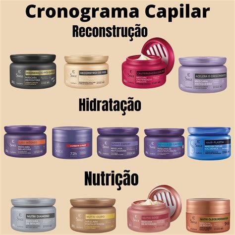 ⏰Produtos de RECONSTRUÇÃO para cronograma capilar! 